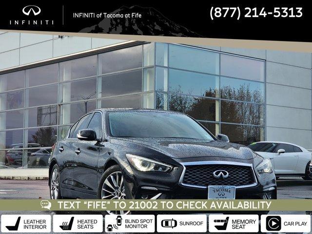 used 2022 INFINITI Q50 car, priced at $24,827