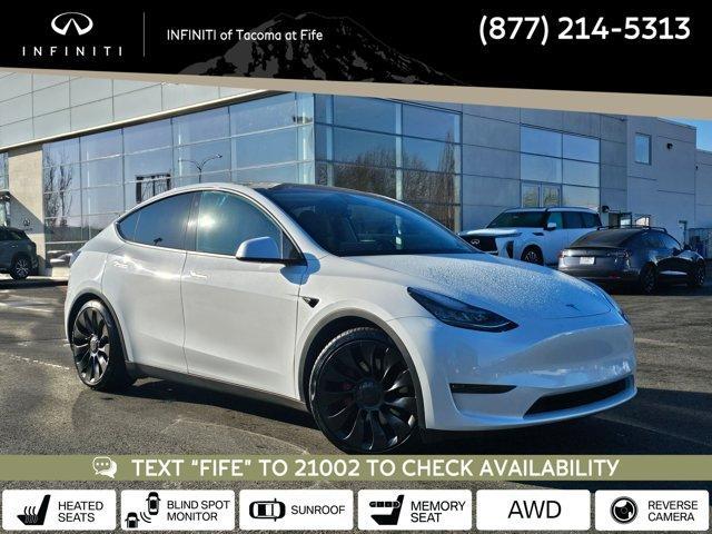 used 2020 Tesla Model Y car, priced at $33,275