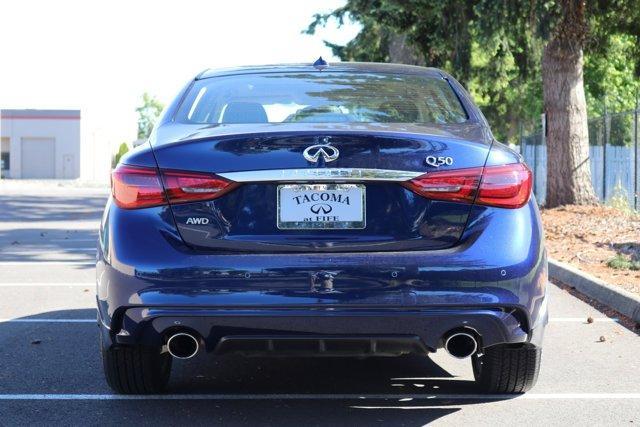 new 2024 INFINITI Q50 car, priced at $43,085