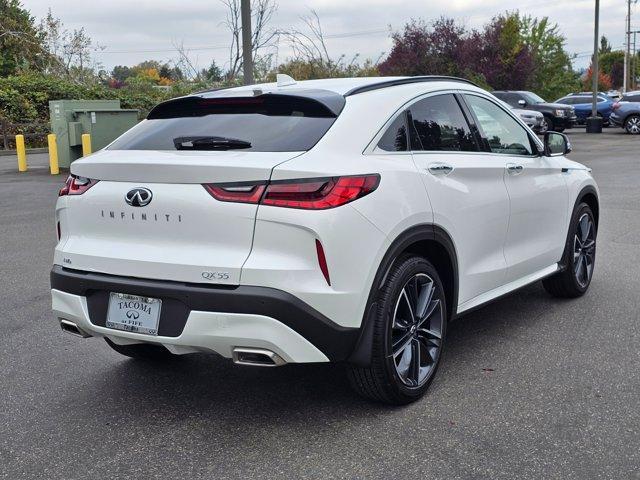 new 2025 INFINITI QX55 car, priced at $57,080