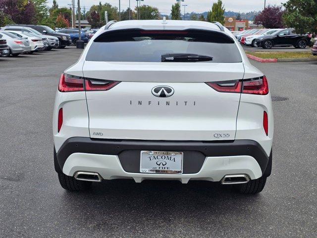 new 2025 INFINITI QX55 car, priced at $57,080