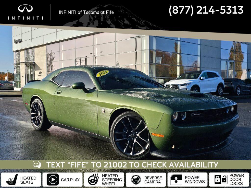 used 2021 Dodge Challenger car, priced at $36,576