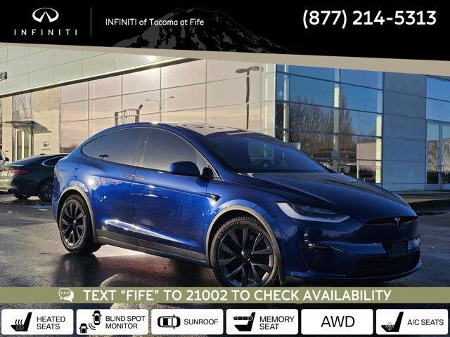 used 2022 Tesla Model X car, priced at $58,353