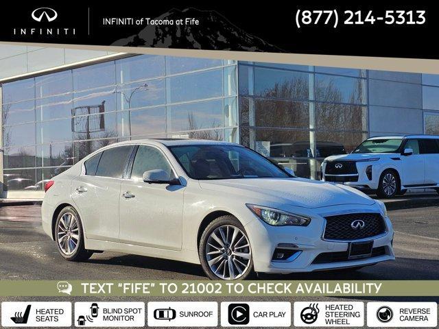 used 2021 INFINITI Q50 car, priced at $26,375