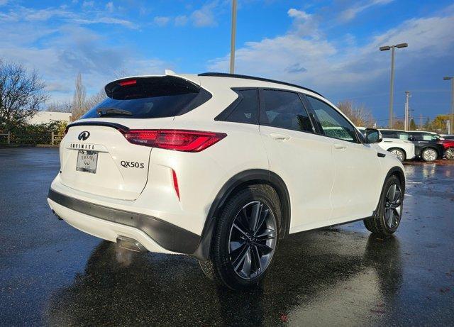 new 2025 INFINITI QX50 car, priced at $53,170