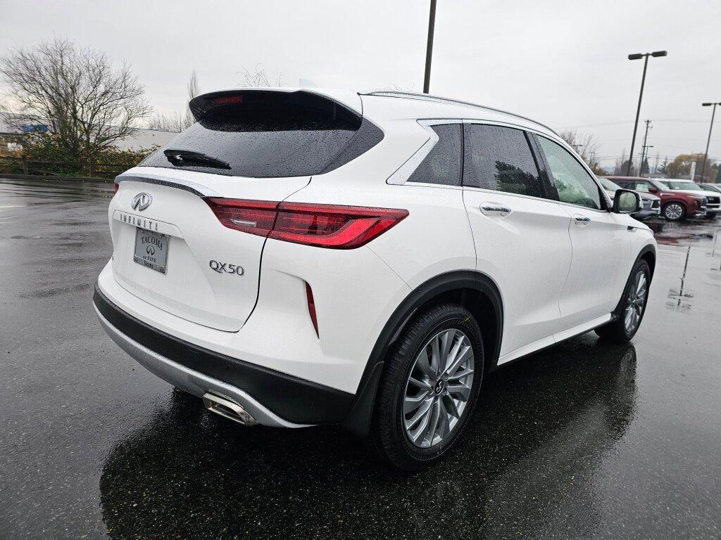 new 2025 INFINITI QX50 car, priced at $39,888