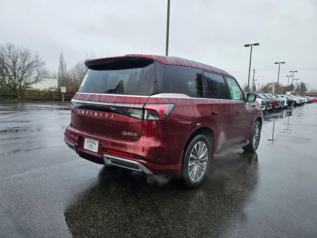 new 2025 INFINITI QX80 car, priced at $90,700