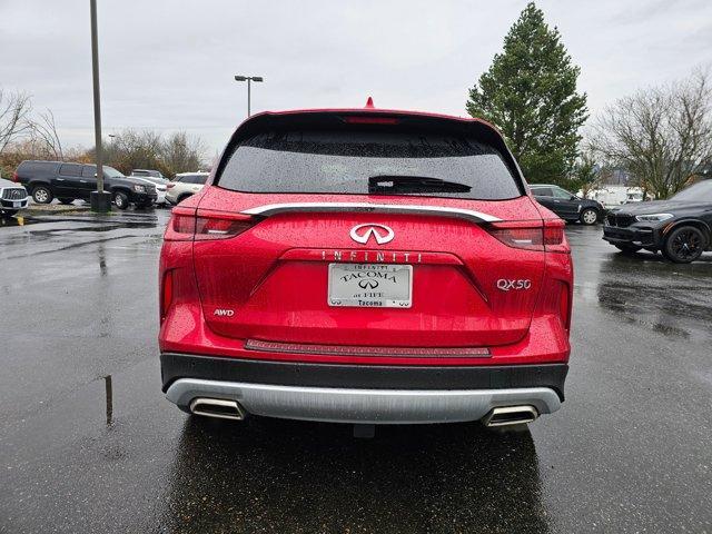 new 2024 INFINITI QX50 car, priced at $57,615