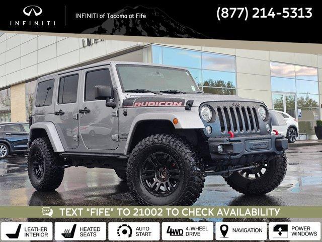 used 2017 Jeep Wrangler Unlimited car, priced at $25,599