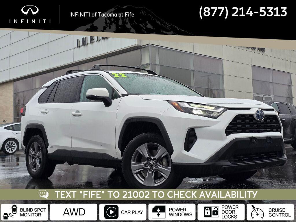 used 2022 Toyota RAV4 Hybrid car, priced at $29,783