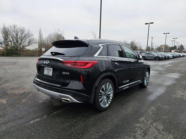 new 2024 INFINITI QX50 car, priced at $56,415