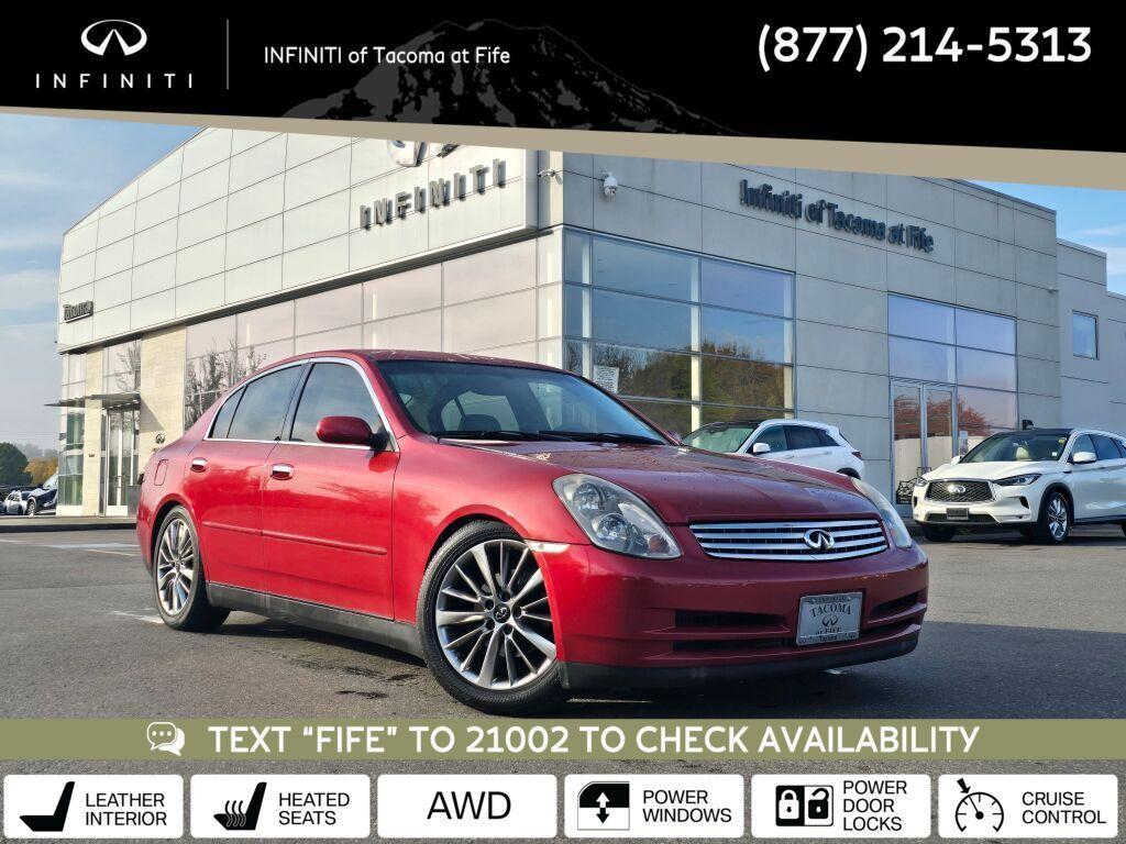 used 2004 INFINITI G35x car, priced at $5,782