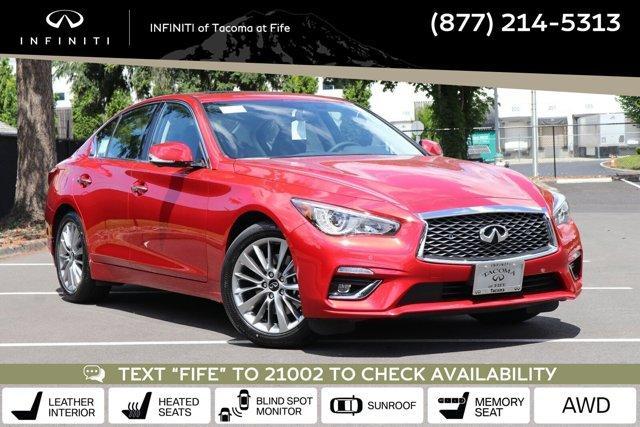 new 2024 INFINITI Q50 car, priced at $4,370