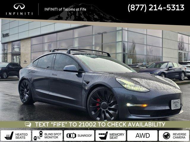 used 2021 Tesla Model 3 car, priced at $29,987