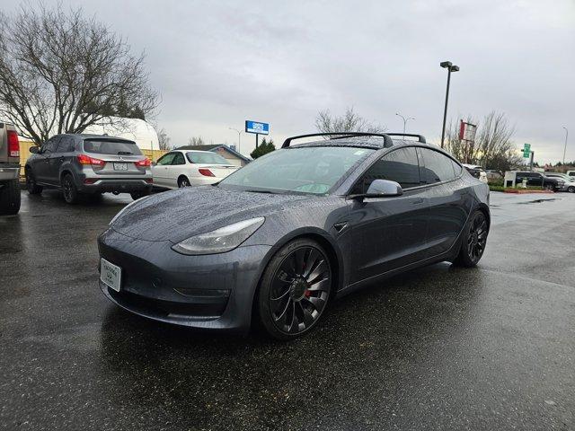 used 2021 Tesla Model 3 car, priced at $29,987