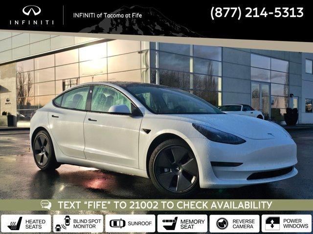 used 2021 Tesla Model 3 car, priced at $25,997