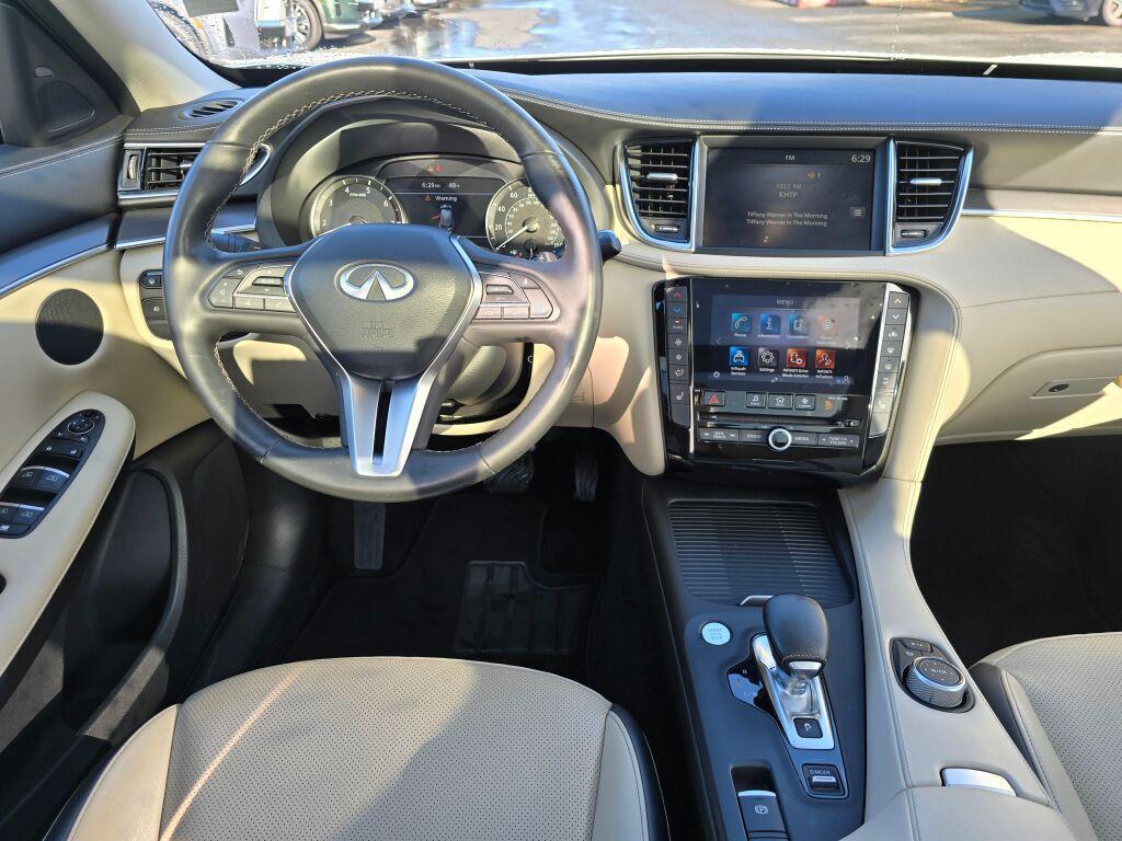 used 2022 INFINITI QX50 car, priced at $27,882