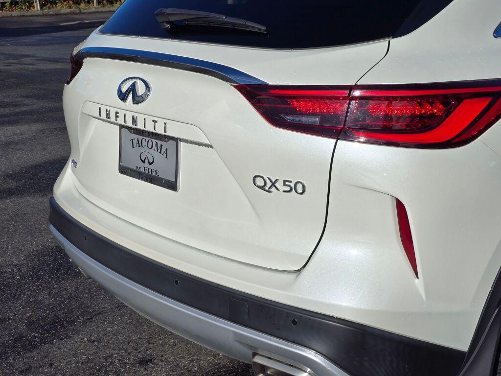 used 2022 INFINITI QX50 car, priced at $27,882
