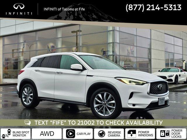 used 2021 INFINITI QX50 car, priced at $27,495