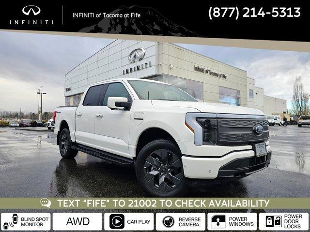 used 2022 Ford F-150 Lightning car, priced at $51,995