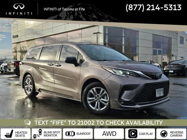 used 2021 Toyota Sienna car, priced at $39,330