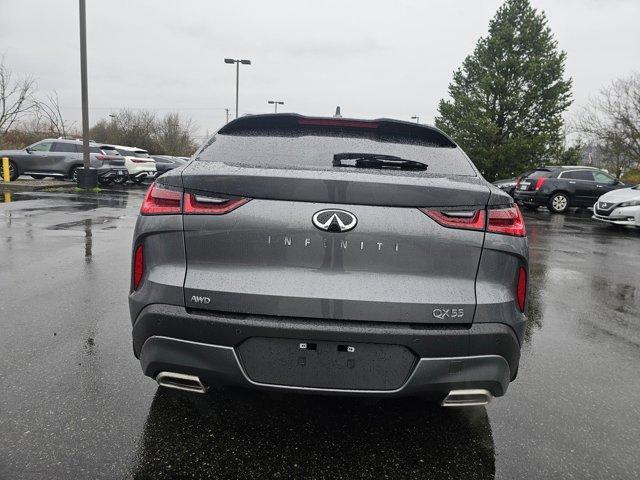 new 2025 INFINITI QX55 car, priced at $61,340