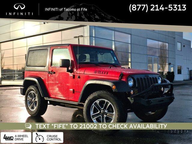 used 2016 Jeep Wrangler car, priced at $21,489