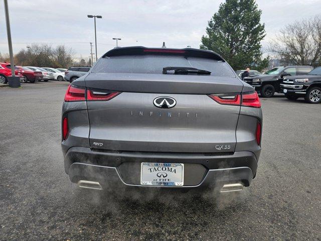 new 2025 INFINITI QX55 car, priced at $61,340