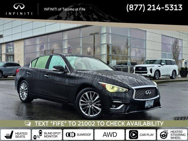 used 2021 INFINITI Q50 car, priced at $28,998