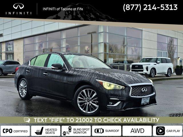 used 2021 INFINITI Q50 car, priced at $28,875