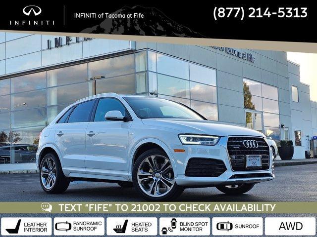 used 2018 Audi Q3 car, priced at $24,998