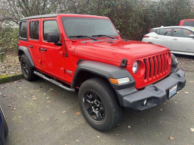 used 2020 Jeep Wrangler Unlimited car, priced at $26,998