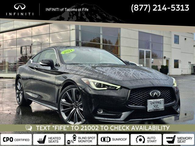 used 2021 INFINITI Q60 car, priced at $39,987