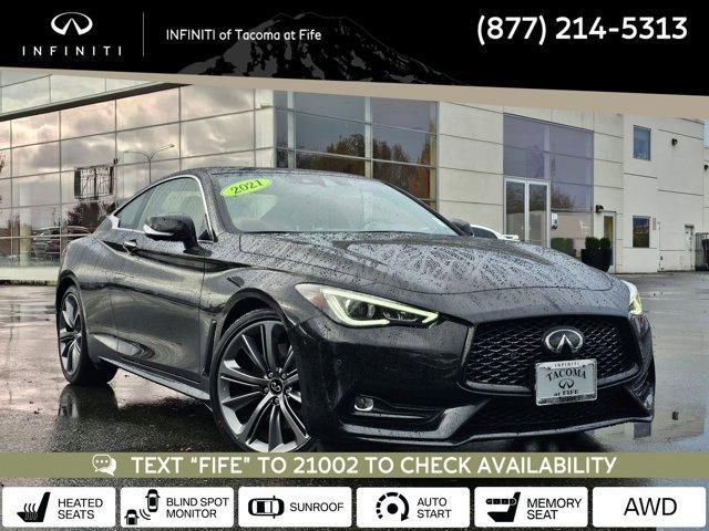 used 2021 INFINITI Q60 car, priced at $38,995