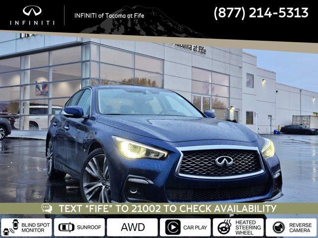 used 2020 INFINITI Q50 car, priced at $27,787