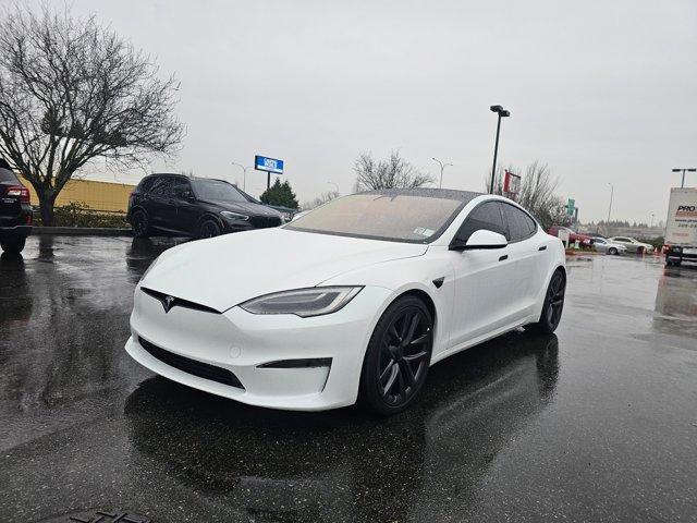 used 2021 Tesla Model S car, priced at $55,890