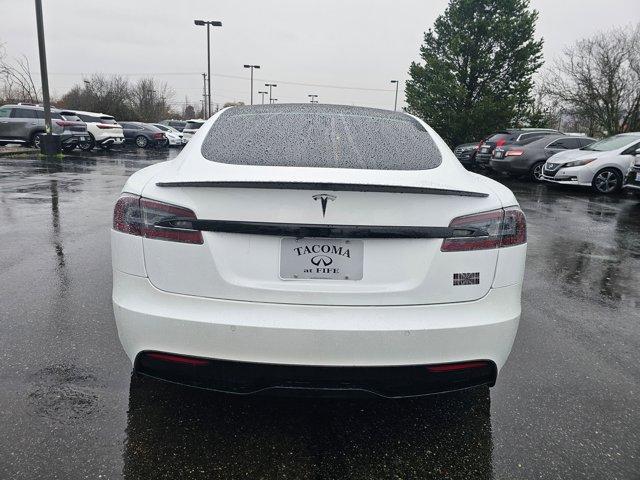 used 2021 Tesla Model S car, priced at $55,890