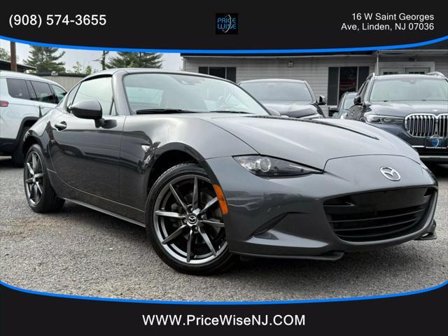 used 2017 Mazda MX-5 Miata RF car, priced at $19,495