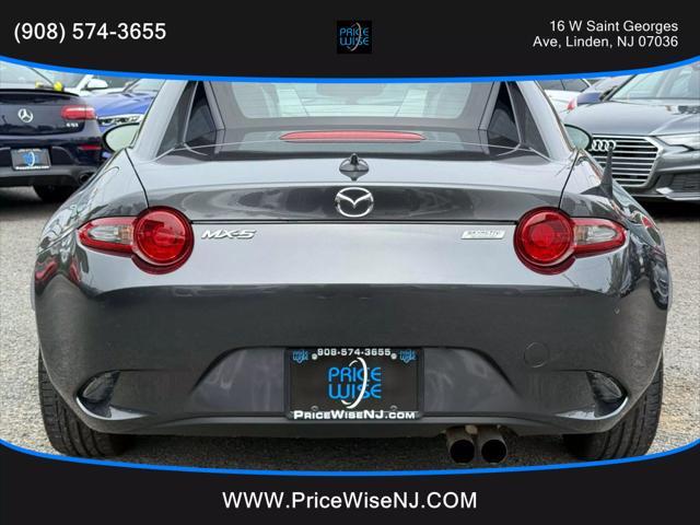 used 2017 Mazda MX-5 Miata RF car, priced at $18,995