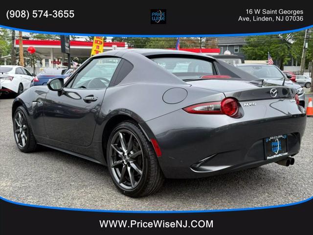 used 2017 Mazda MX-5 Miata RF car, priced at $18,995