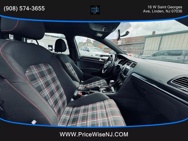 used 2017 Volkswagen Golf GTI car, priced at $14,995