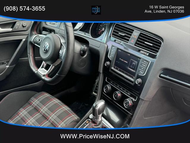 used 2017 Volkswagen Golf GTI car, priced at $14,995