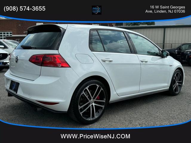 used 2017 Volkswagen Golf GTI car, priced at $14,995