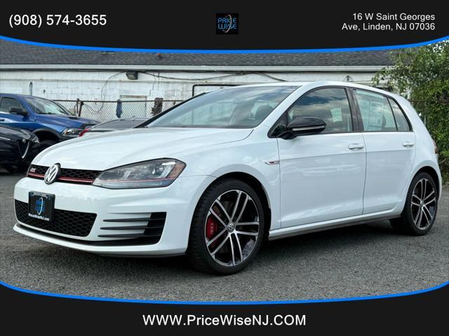 used 2017 Volkswagen Golf GTI car, priced at $14,995