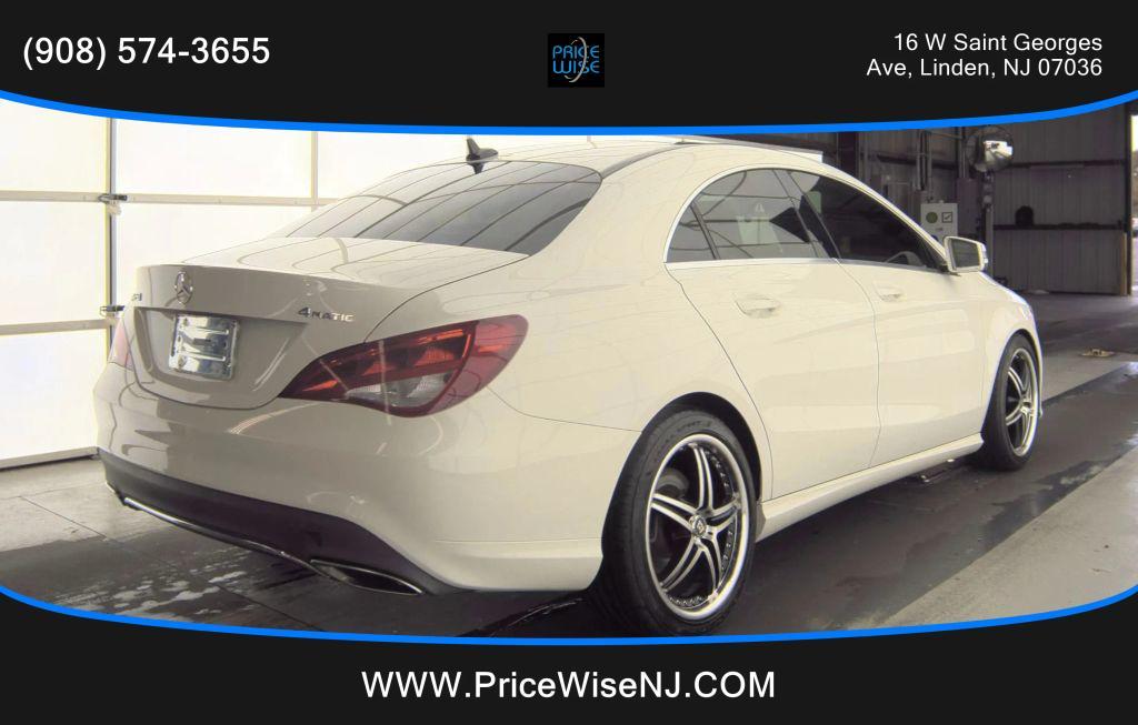 used 2018 Mercedes-Benz CLA 250 car, priced at $14,995