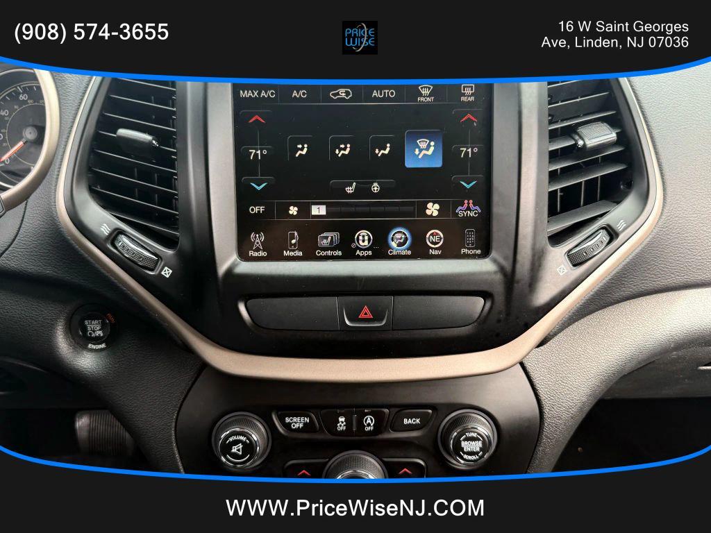 used 2015 Jeep Cherokee car, priced at $8,995