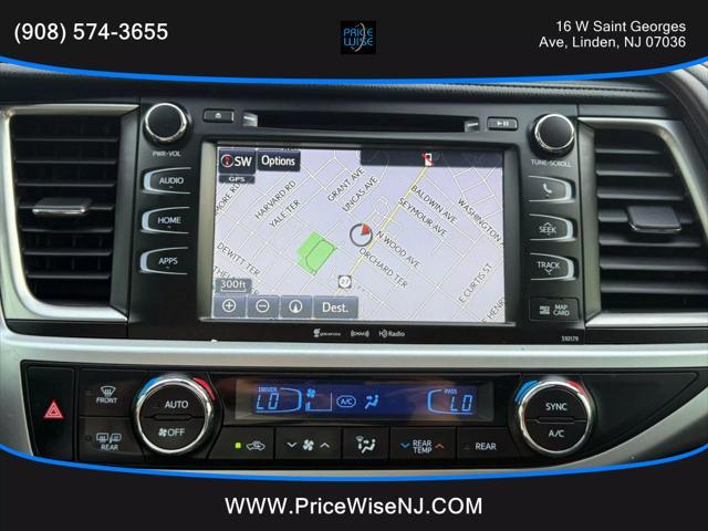 used 2017 Toyota Highlander car, priced at $17,995