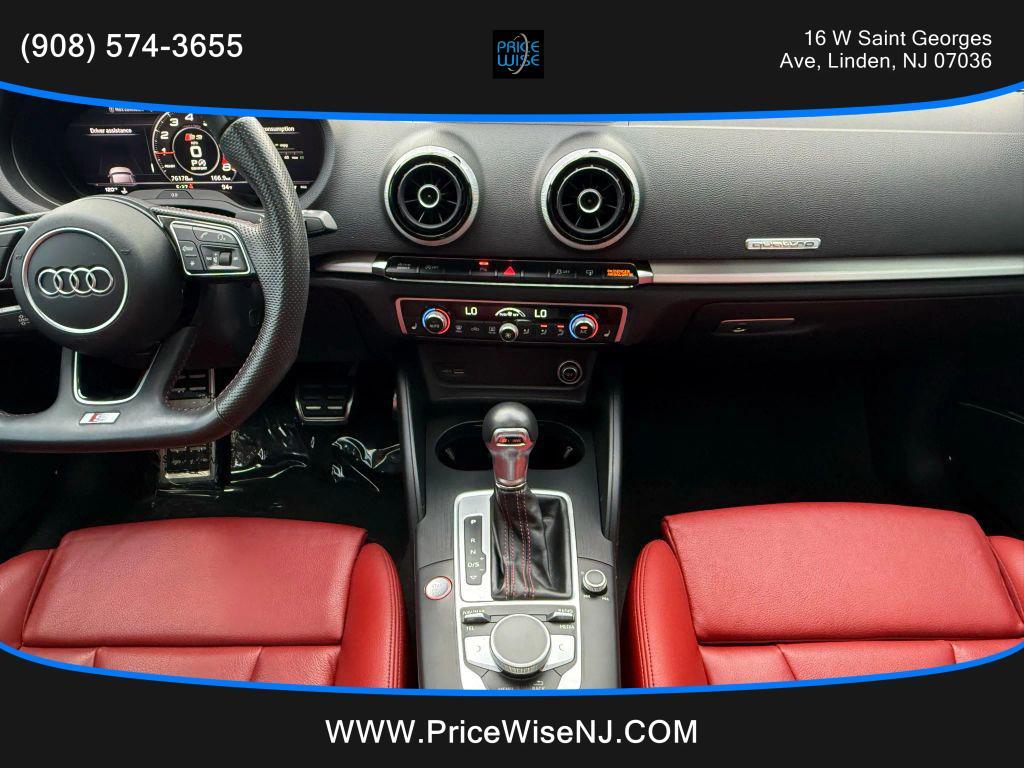 used 2017 Audi S3 car, priced at $21,995