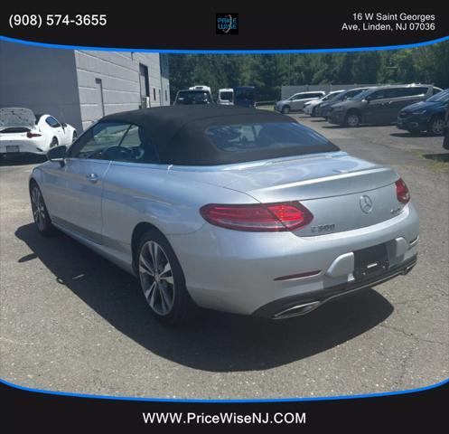 used 2017 Mercedes-Benz C-Class car, priced at $22,495