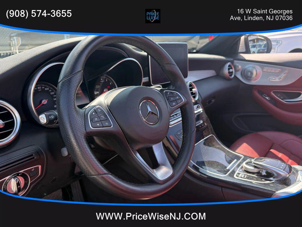 used 2017 Mercedes-Benz C-Class car, priced at $20,595